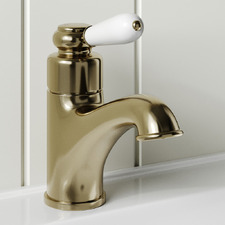 Clementine Brass Basin Mixer