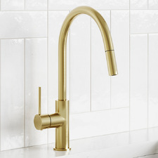 Avalon Mini Pull-Out Gooseneck Kitchen Mixer