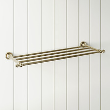 Clementine Bathroom Shelf/Towel Rack