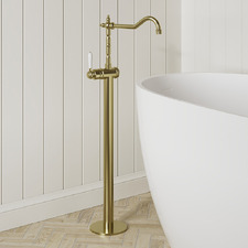 Clementine Floor Mounted Bath Mixer