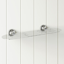 Clementine Brass Bathroom Shelf