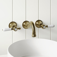 Clementine Bath/Basin Wall Tap Set