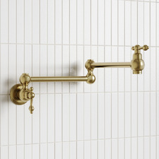 Clementine Brass Kitchen Pot Filler