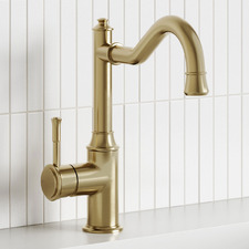 Constance Brass Kitchen Mixer