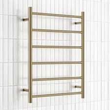 Hornavan 600 x 800mm 6 Bar Heated Towel Rail