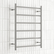 Hornavan 600 x 800mm 6 Bar Heated Towel Rail