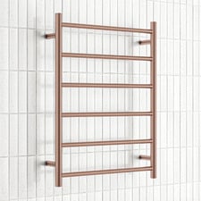 Hornavan 600 x 800mm 6 Bar Heated Towel Rail