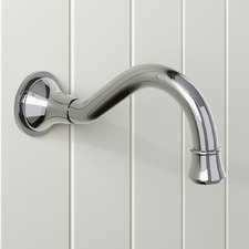 Clementine 200mm Brass Basin Wall Spout