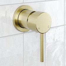 Avalon Mini 60mm Brass Shower Mixer