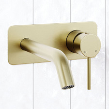 Xavier 180mm Stainless Steel Wall Mixer Set