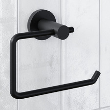 Rumi C-Shaped Brass Toilet Paper Holder