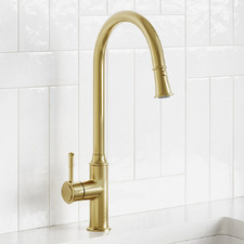 Constance Gooseneck Pull-Out Kitchen Mixer