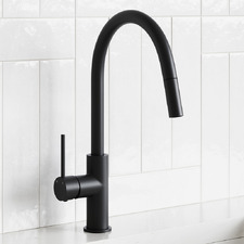 Avalon Mini Pull-Out Gooseneck Kitchen Mixer