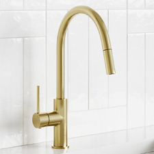 Avalon Mini Pull-Out Gooseneck Kitchen Mixer