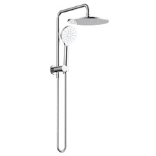 Avalon 250mm Round Short Twin Shower