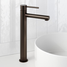 Avalon Mini Brass High Rise Basin Mixer