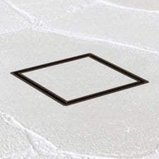 Lyle 115mm Brass Tile Insert Floor Waste 95mm Outlet
