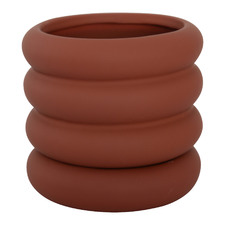 Bodhi Ceramic Planter Pot with Saucer