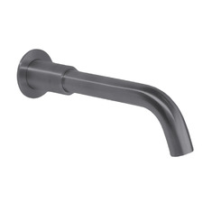 City Life 190mm Stainless Steel Round Bath Spout