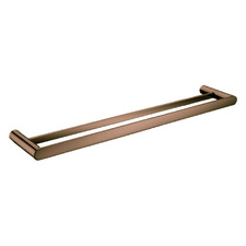 City Life Inox Stainless Steel Double Towel Rail