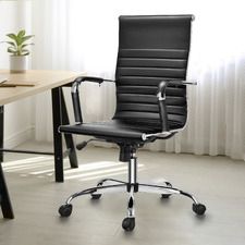 Donnchad High Back Faux Leather Office Chair