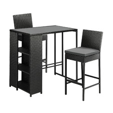2 Seater Anhur Outdoor Dining Table & Chair Set