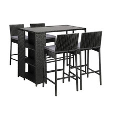 4 Seater Anhur Outdoor Dining Table & Chair Set