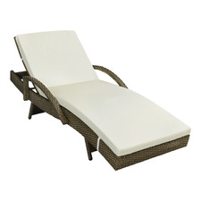 Kingston PE Rattan Sun Lounge