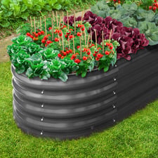 Gordo Galvanised Steel Raised Garden Bed