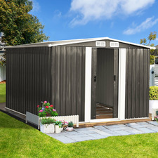 Edison Storage Shed with Base