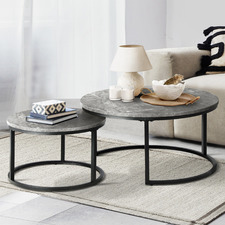2 Piece Amiel Nesting Coffee Table Set