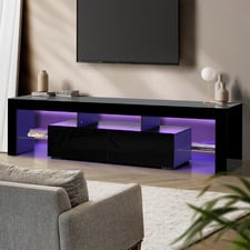 180cm Galland 2 Drawer Entertainment Unit with LEDs