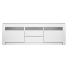 180cm Galland 2 Drawer Entertainment Unit with LEDs