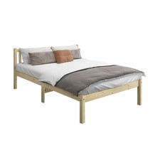 Sabina Pine Wood Bed Frame