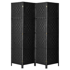 4 Panel Shyla Pine Wood Room Divider