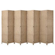 8 Panel Shyla Pine Wood Room Divider