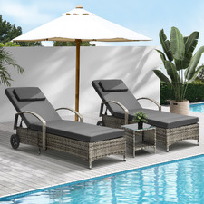 2 Seater Brendel Sun Lounge Set