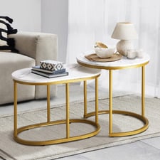 2-Piece Maria Nesting Coffee Table Set