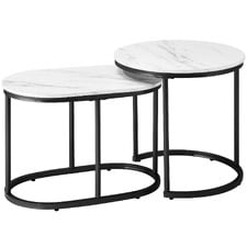 2-Piece Maria Nesting Coffee Table Set