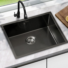 BowenSS 580mm Single Stainless Steel Kitchen Sink
