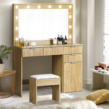 2 Piece Kalina Dressing Table & Stool Set