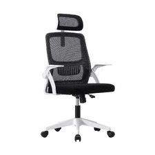 White & Black Horatio Office Chair