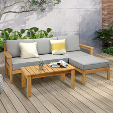 4 Seater Ivan Outdoor Sofa & Table Set
