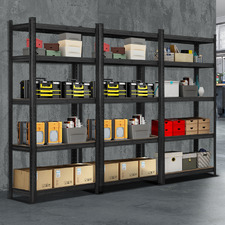 Borman Steel Shelving Units (Set of 3)