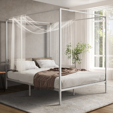 Klint Steel Canopy Bed