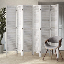6 Panel Kryvo Paulownia Wood Room Divider