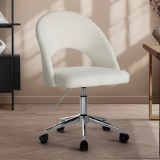 Charmed Boucle Home Office Chair