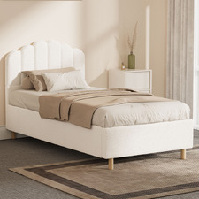 Ellora Boucle Bed Frame