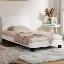 Aurelia Boucle Bed Frame