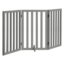 Blanche 3 Panel Foldable Pet Gate